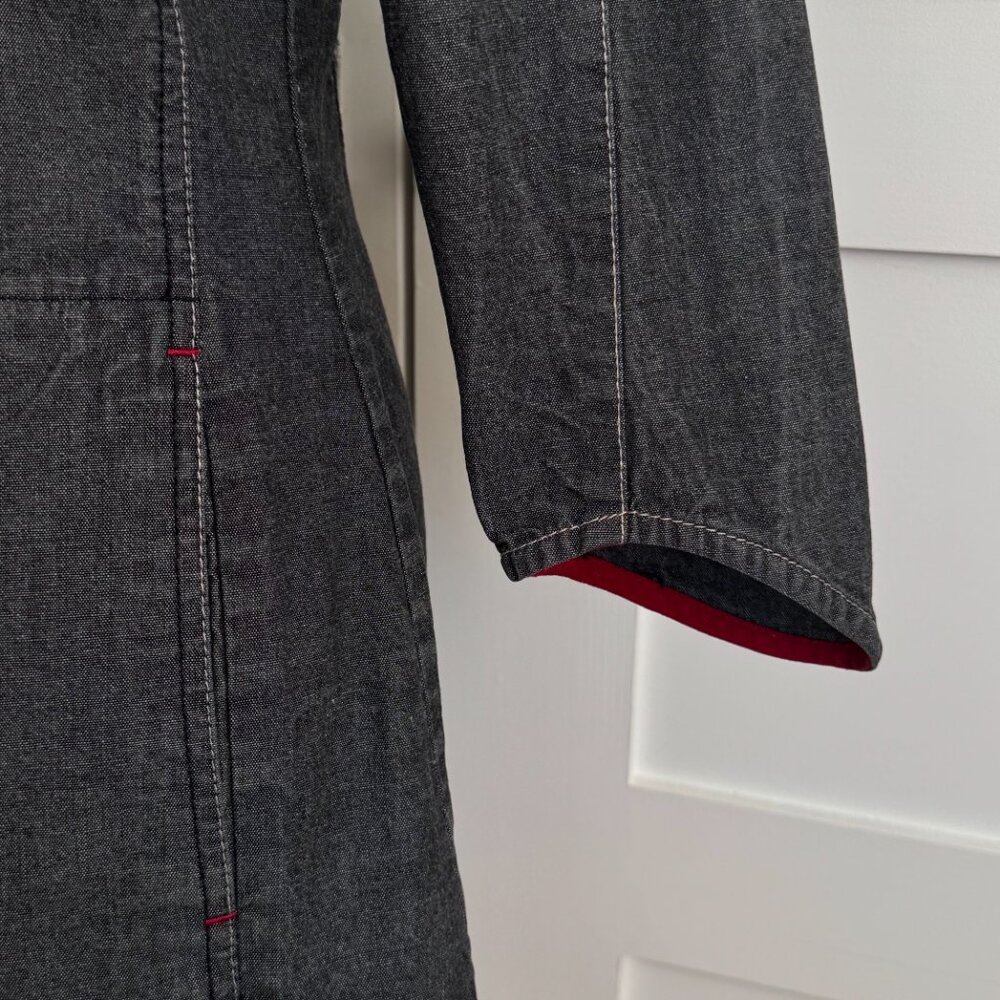 Tristan black denim dress/jacket - size S - Picture 8 of 10